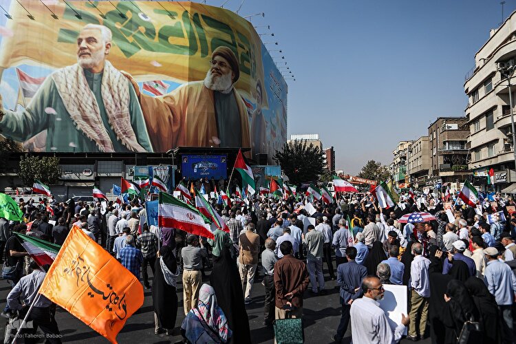 راهپیمایی «بشارت نصر» در تهران