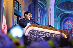 فیلم | تلاوت «امیر حسین ظهیری» در مسابقات سراسری قرآن