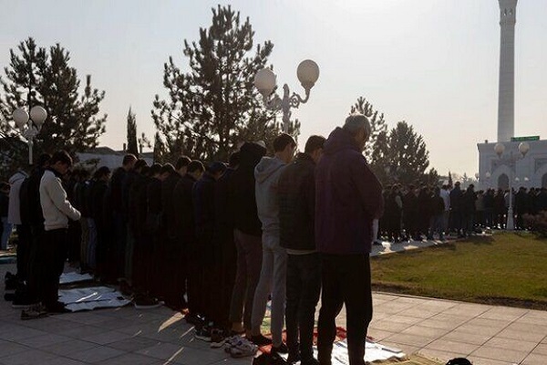 اقامه نماز باران در مساجد ازبکستان