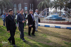 حضور کاروان قرأنی انقلاب در گلزار شهدای اهواز