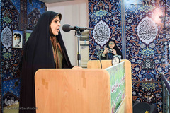 سیده فرانک موسوی مدیرکل امور بانوان و خانواده استانداری خوزستان 