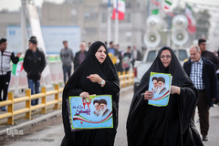 راهپیمایی 22 بهمن در اهواز 