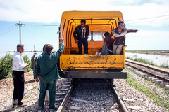 روستاهای گرفتار در سیل منطقه بامدژ/1