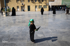 مراسم شیرخوارگان حسینی در آستان علی بن مهزیار اهوازی