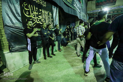 مراسم عزاداری و سینه زنی بوشهری در مسجد امام سجاد (ع) اهواز