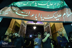 مراسم عزاداری و سینه زنی بوشهری در مسجد امام سجاد (ع) اهواز