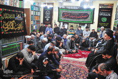 روضه‌خوانی در منزل آیت‌الله سیدعلی شفیعی