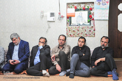 روضه‌خوانی در منزل آیت‌الله سیدعلی شفیعی