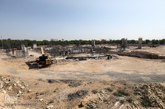 روند ساخت باغ موزه دفاع مقدس خوزستان در اهواز