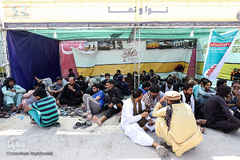 خروج اتباع خارجه از مرز بین‌المللی شلمچه