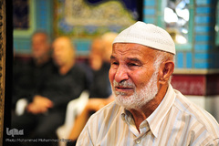 مراسم عزاداری و قرائت زیارت اربعین در حسینیه شهید آل مبارک