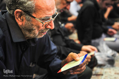 مراسم عزاداری و قرائت زیارت اربعین در حسینیه شهید آل مبارک