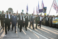 تجمع بزرگ بسیجیان خوزستان