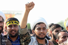 تجمع بزرگ بسیجیان خوزستان