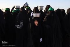 بازسازی آیین خاکسپاری شهدای کربلا 