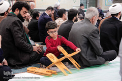 جلسه تفسیر قرآن کریم در مسجد چهارده معصوم(ع) اهواز 