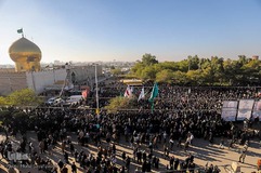 تشییع پیکر شهید ابومهدی المهندس 