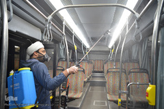 گندزدایی از معابر و امکانات شهری