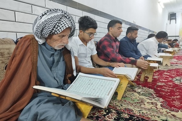 ترتیل خوانی روستای سید یابر حمیدیه