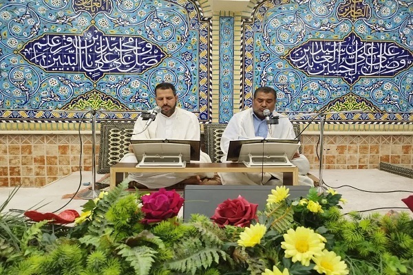 ترتیل خوانی حسینیه امام رضا(ع) اهواز