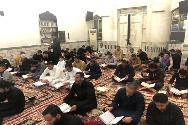 ترتیل خوانی حسینیه ابوالفضل العباس(ع) حمیدیه