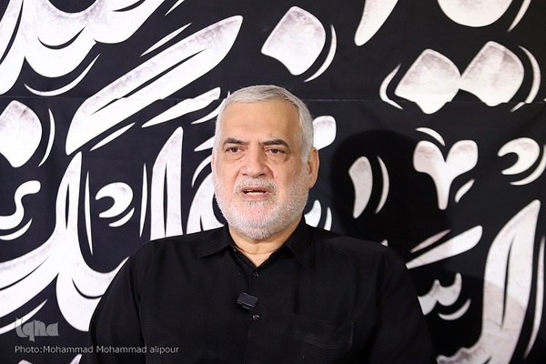 سید احمد معصومی بازیگر نقش امام حسین(ع) در تعزیه بزرگ شوش