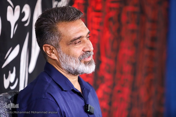 علی زربخش، بازیگر نقش حضرت علی اکبر(ع) در تعزیه بزرگ میدانی شوش