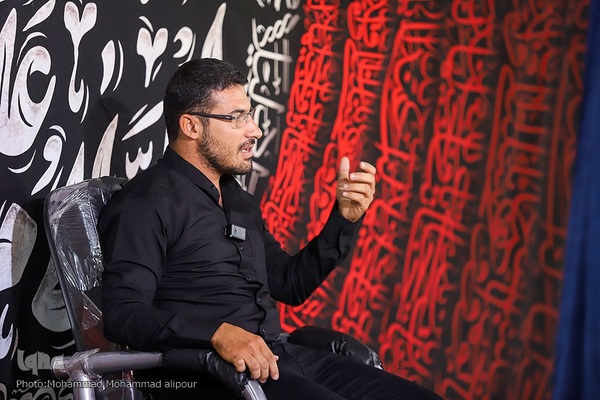 رحیم شمس آبادی، بازیگر نقش حضرت قاسم(ع) در تعزیه بزرگ میدانی شوش