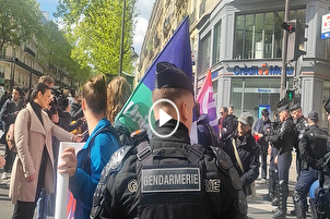 Vidéo | Rassemblement des étudiants soutenant la Palestine devant la Sorbonne