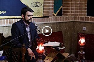 ईरानी तीर्थयात्रियों के बीच हमीद जलीली द्वारा किया गया पाठ + वीडियो