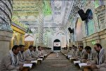 د محمد رسول الله(ص) مداحي ډلې له خوا د آل عمران سورئې د۱۴۶ آیت ډله ایز تلاوت