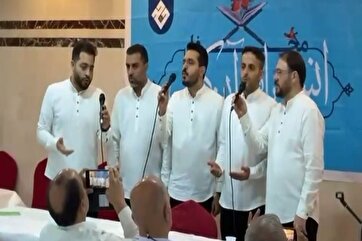 Исполнение группой таваших «Нур» перед иранскими паломниками + видео